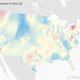 Image for article titled Mapping who drinks wine or beer in America, by tweets